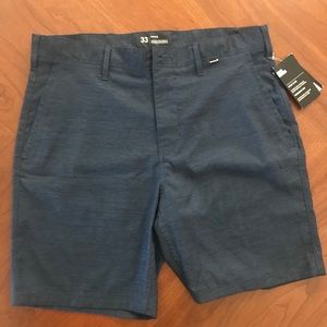 HURLEY Dri-FIT Breathe Heather Navy Mens Shorts